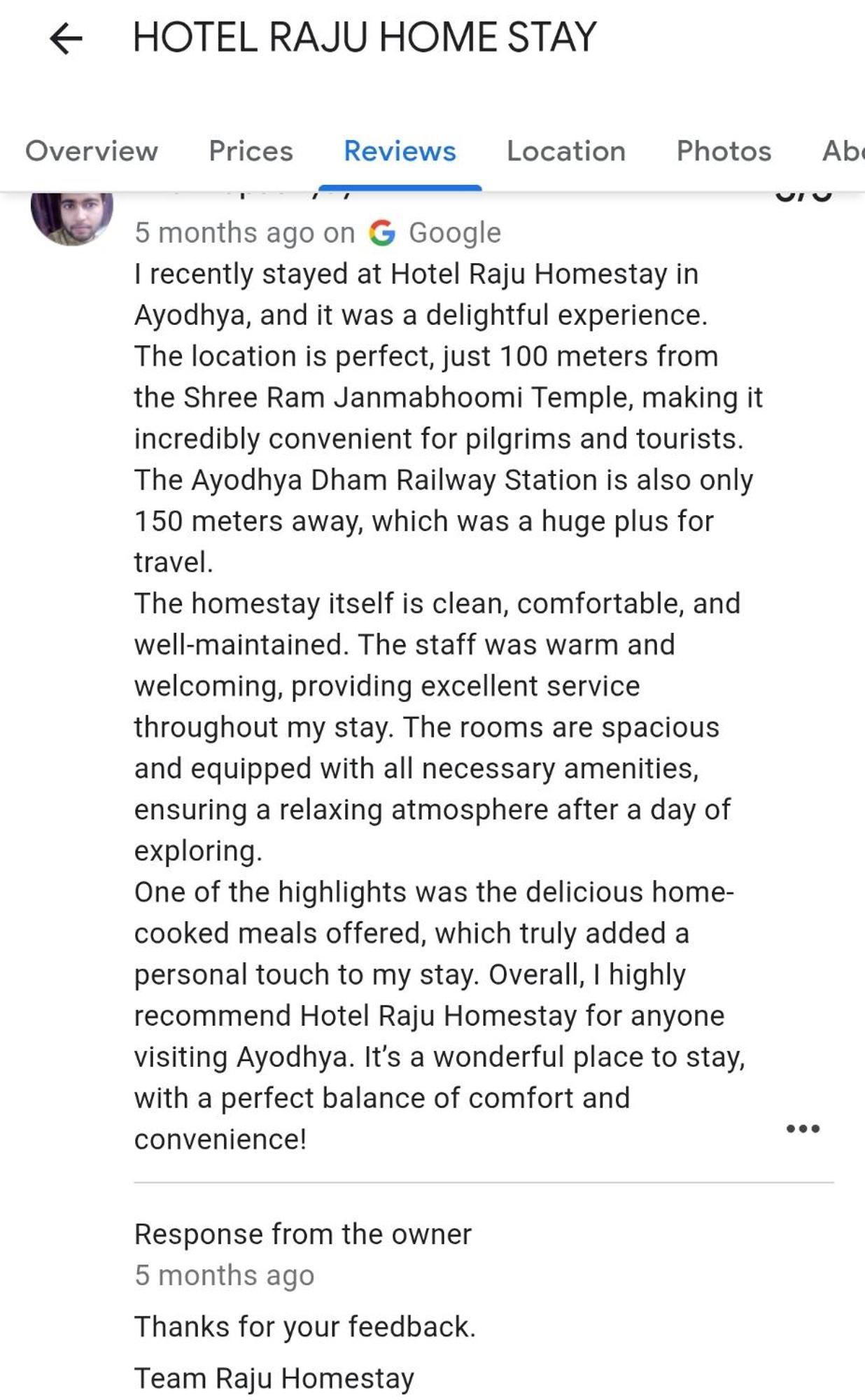 Hotel Raju Homestay Ayodhya 150 Meters From Shree Ram Janmbhoomi Temple 200 Meters From Ayodhya Dham Railway Station 外观 照片